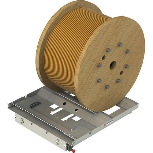 Kabeltrommel-Bestückungsplattform, für Stapler, mit Bolzenverriegelung kaiserkraft