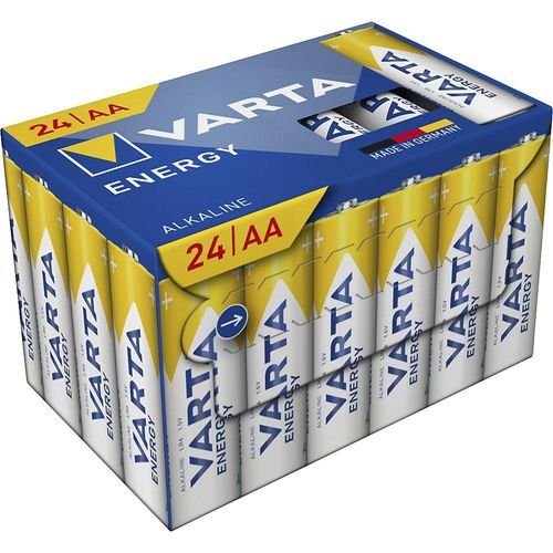 VARTA ENERGY Cube Batterie, VE 24 Stk, AA