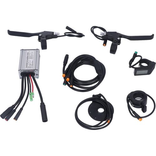 Elektrofahrrad-Modifikationssatz, wasserdichter 15-A-Controller, LCD4-Panel für 250-W-Motor
