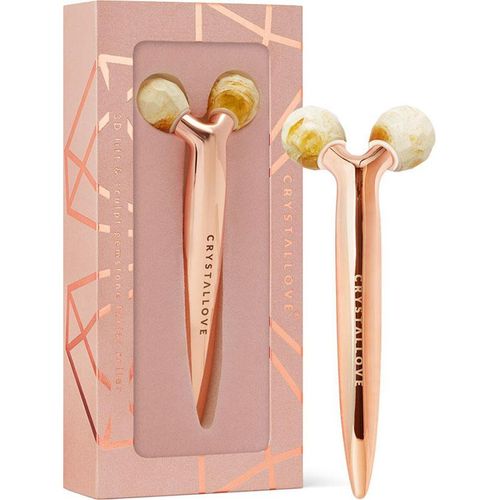 CRYSTALLOVE 3D-Gesichtslifting-Massagegerät mit Milchbernstein