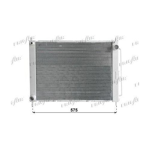 FRIGAIR Kühlmodul Motorkühlmodul 3409.0003 für RENAULT Clio III Schrägheck (BR0/1, CR0/1) Aluminium