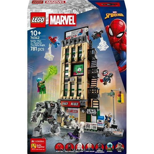 LEGO Marvel 76342 Spider-Man vs. Mysterio: Daily Bugle