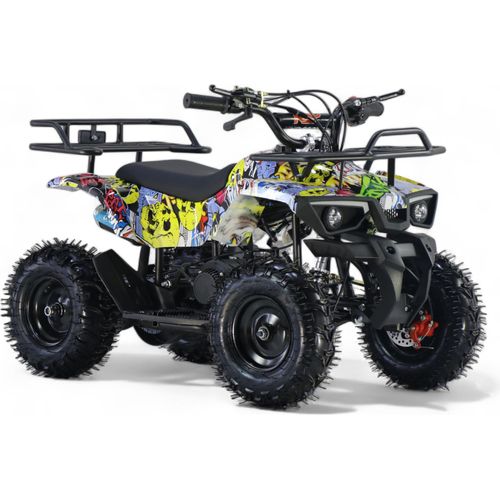 KXD M8 E-Starter Graffiti Gelb