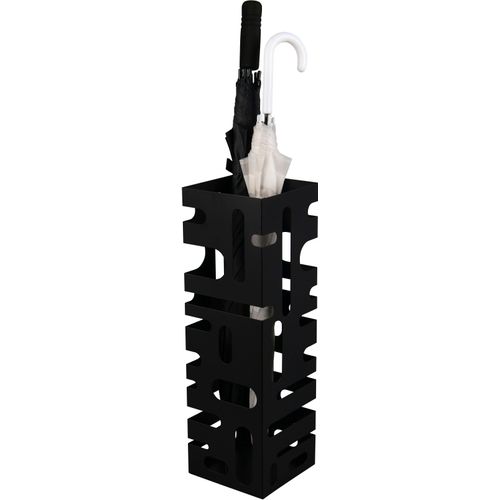 Aufbewahrungsbox MIRRORS AND MORE "IRIS", schwarz, H:49cm, Metall, Aufbewahrungsboxen, Aufbewahrungsbox