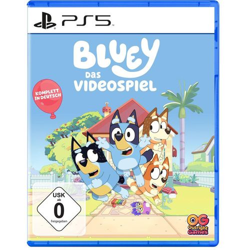 OUTRIGHT GAMES Spielesoftware "Bluey: Das Videospiel", ohne farbbezeichnung, PlayStation 5, Spielesoftware