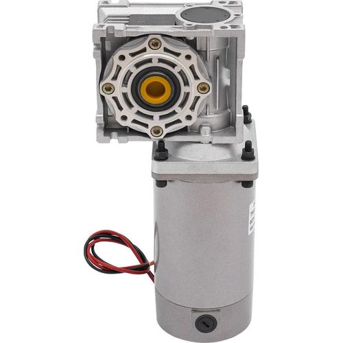 Schneckengetriebemotor - NLRV - 24 V DC - 300 W - 1600 U/min - Integriertes Getriebe - Silber