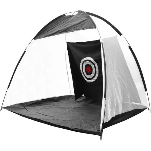 Golf Trainingsnetz - Schlag- & Übungsnetz - 3 m - Mit Tragetasche - Schwarz