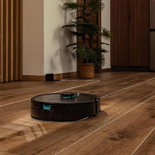 Cecotec Saugroboter mit Gyroskopischer Navigation und App Conga M50 X-Treme. 7000Pa, Fegt, Saugt, Wischt und Wischt