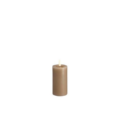 Moods & More LED pillar candle - Melted Sand - 49x100 mm
