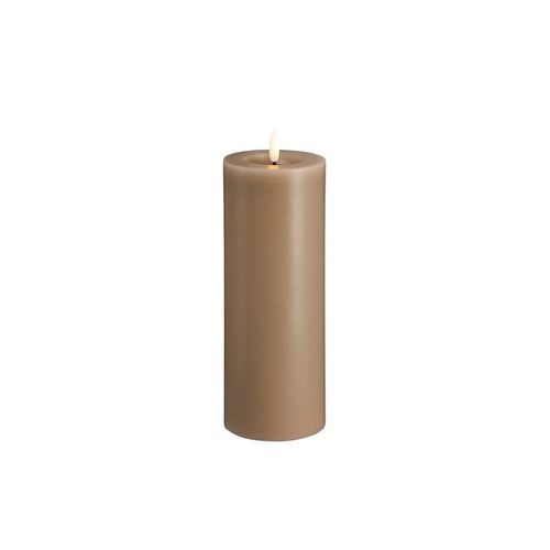 Moods & More LED pillar candle - Melted Sand - 74x200 mm