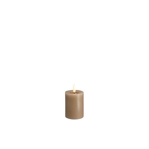 Moods & More LED pillar candle - Melted Sand - 49x75 mm