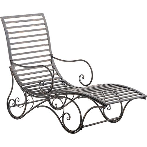 CLP Gartenliege Amiens Farbe bronze