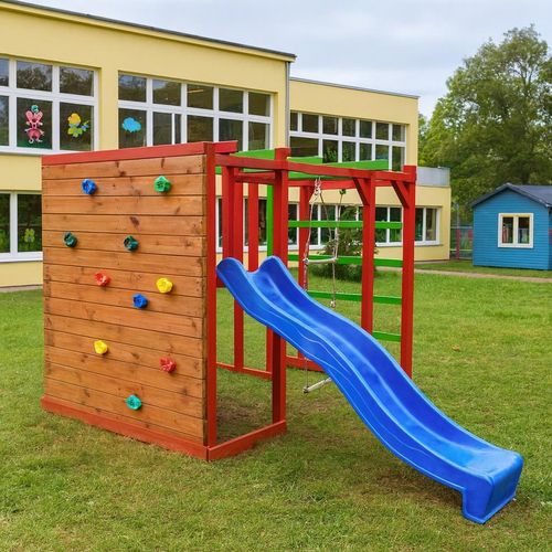 Spielplatz Kletterturm Spielturm mit Rutsche für Kinder