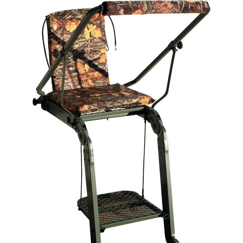 Berger & Schröter | Ansitzleiter Aluminium klappbar, grün