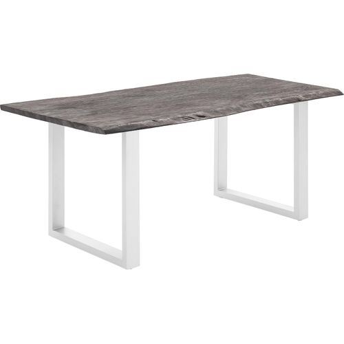 Esstisch Bullwer grau-weiß 230x100 cm