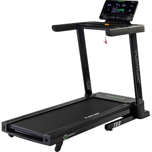Tunturi T60 Performance Laufband Klappbar - Walking pad - Für zuhause - LED Monitor - Laufband mit 44 Trainingsprogrammen - 0.8-20.0km/h
