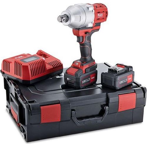 Flex Akku Schlagschrauber 18V (Schrauber Set) IW 3/4" 18.0-EC/5.0 Set - 492.647