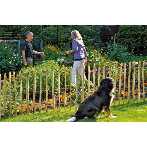 Alpholz Jorin Lattenzaun Lattenabstand 8-10 cm aus Holz