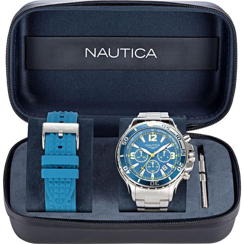 Nautica Herrenuhr Nautica Key Biscayne Chrono Uhr Nautica-NAPNSS219