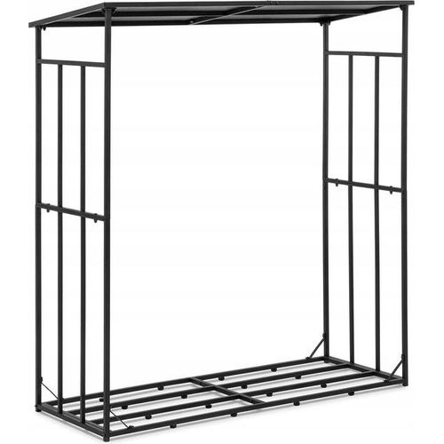 Holzständer Stahl-Kamin-Holz-Gestell Kaminholzständer Holzscheitregal Metall Holzlagerung