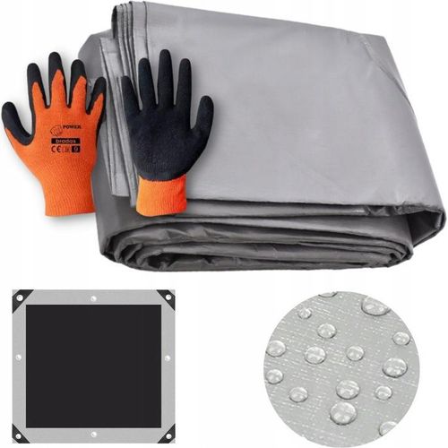 Abdeckplane 8x10 Gewebeplane Schutzplane Regenplane Industrieplane Plane Wasserdicht