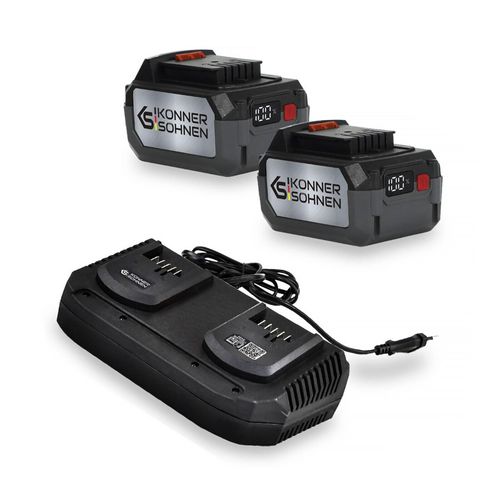 KÖNNER & SÖHNEN KS C35A-2 + KS 20V4-1 (2 pcs) Schnelllade-Gerät