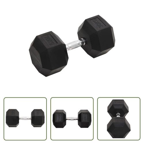 The Living Store Kurzhantel 30 kg Gusseisen