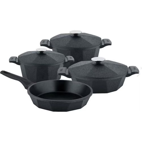 OMS-Dodeca Topfset 7-tlg., Gusseisen, anthrazit