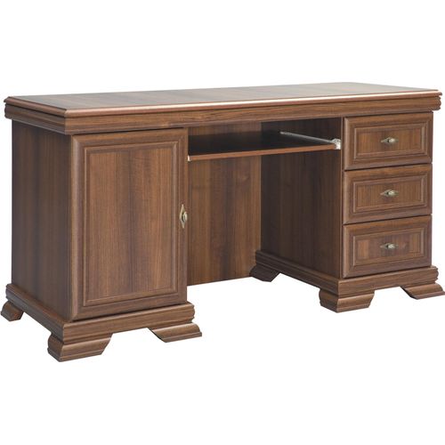 Tkmoebel Kora KB Schreibtisch 148cm mit Schrank und 3 Schubladen Samoa King Image