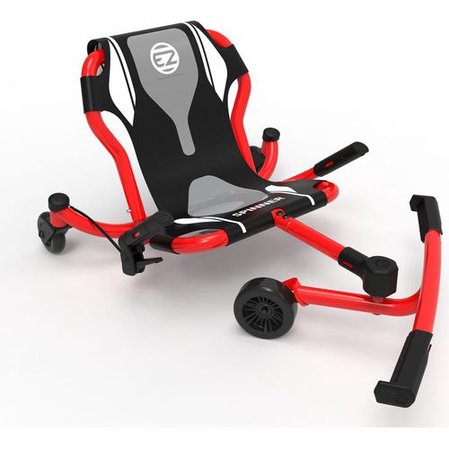 EzyRoller Spinner X Kinderfahrzeug für Kinder ab 4 bis 14 Jahre Dreirad Trike Funfahrzeug rot