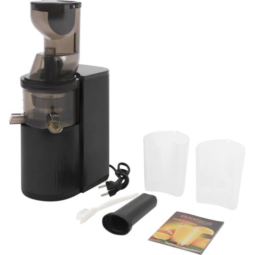 Entsafter - Zentrifugal-Entsafter - 800 W - Automatischer Trester-Auswurf - 0,5–1 l Kapazität - Leise - Für Obst und Gemüse - Schwarz