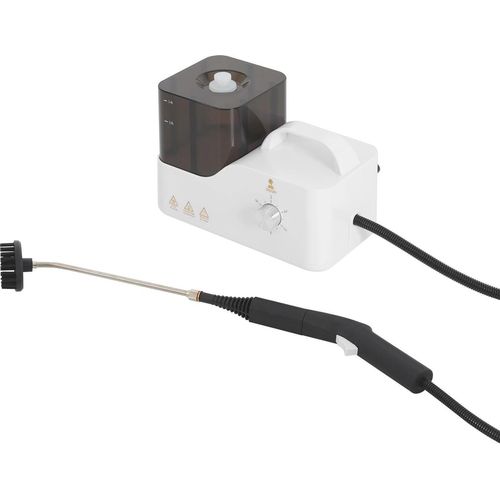 Dampfreiniger - Handgerät - 1,4 l Tank - 2600 W - 220 V - Hochdruck - Hochtemperatur - EU‑Stecker - Weiß