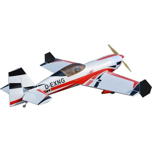 RC Flugzeug - EPO Festflügel Bausatz - Spannweite 120 cm - 2 Kanäle - Einsteiger - Flugzeit 5–10 Min - Schwarz