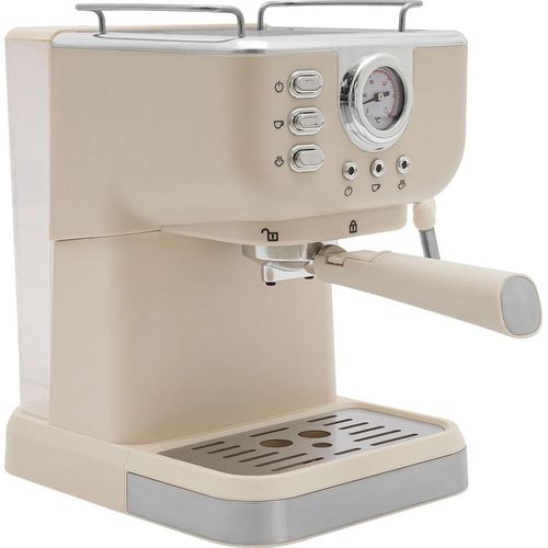 Espressomaschine - Kaffeemaschine - 1050 W - Milchaufschäumer - Kompakt - EU 220–240 V - Weiß
