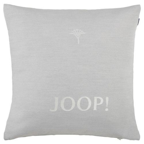 Joop! Kissenhülle Chains, Silber, Hellgrau, Textil, Uni, 40x40 cm, hochwertige Qualität, Wohntextilien, Bezüge, Kissenbezüge