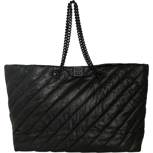 Balenciaga Shopper - Balenciaga Shopper Crush East-West Large Calfskin - Gr. unisize - in Bunt - für Damen Image