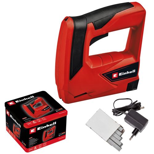 Akku-Tacker EINHELL "TC-CT 3,6 Li", rot (rot, schwarz), B:18,3cm H:5cm L:15cm, Tacker