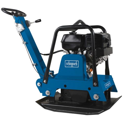 Rüttelplatte SCHEPPACH "HP 3000S", blau, B:45cm H:100cm L:75cm, Rüttelplatten