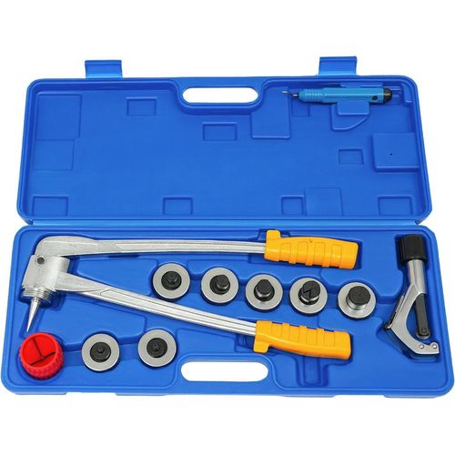 Rohraufweiter-Set - Manuell - Für Rohre 1,0–2,8 cm - Mit Transportkoffer - Professionell - Blau