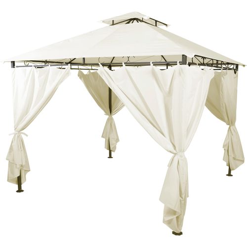 Pavillon - beige-anthrazit - 3x3 Meter Image