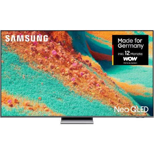 SAMSUNG QLED-Fernseher "GQ75QN85FAU QLED Mini LED-Fernseher", Energieeffizienz: F (A-G), schwarz, 75 ″, Fernseher, NQ HDR+, 4K AI Upscaling, Dolby Atmos & AI Sound, Gaming bis zu 144Hz