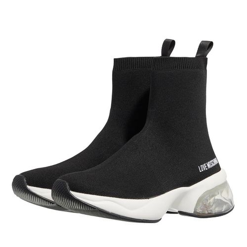 Love Moschino Sneaker - Crystal Love Sneakers Donna - Gr. 37 (EU) - in Schwarz - für Damen Image