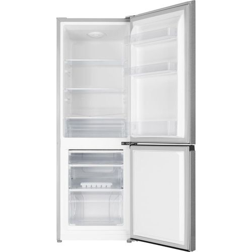 Gorenje RK14EPS4 Kühlschrank, E, Freistehend, Kombi, Höhe 143 cm, Nettokühlteil 122 L, Nettogefrierteil 53 L, Silber