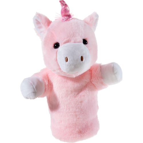 Handpuppe HEUNEC "Einhorn", rosa, Puppen, KinderH:25cm, H:25cm