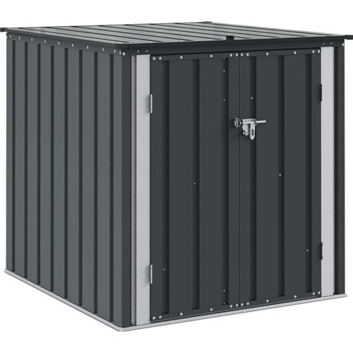 Gartenlagerbox Schwarz 101,5 x 107 x 100 cm Stahl
