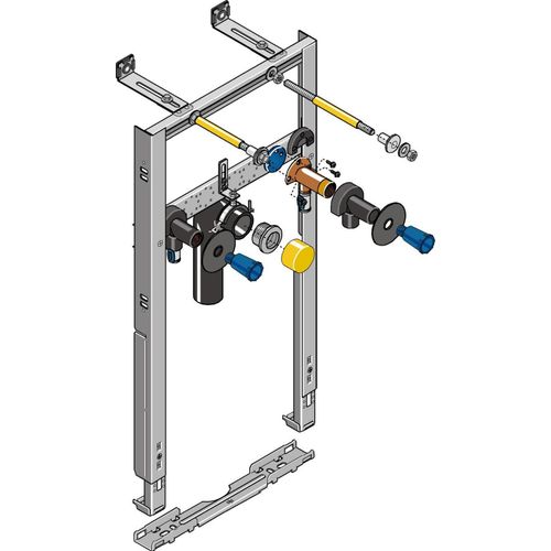 Huter Montageelement WT f Einlocharm. FF20, Massiv-u Trockenb,Vor- u Inwand