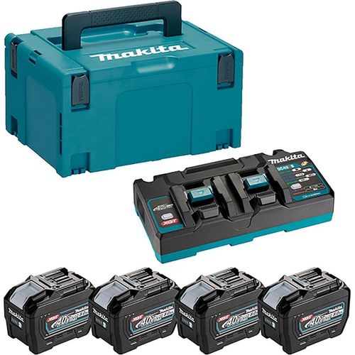 Makita Akku Power Source Kit 4 x 8,0 Ah, XGT 40 V max 40 V max - Li-ion - 8,0 Ah - 4 Akkus