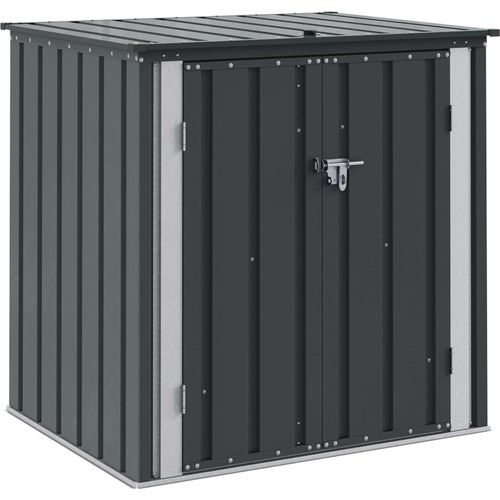 Gartenlagerbox Schwarz 101,5 x 82 x 100 cm Stahl