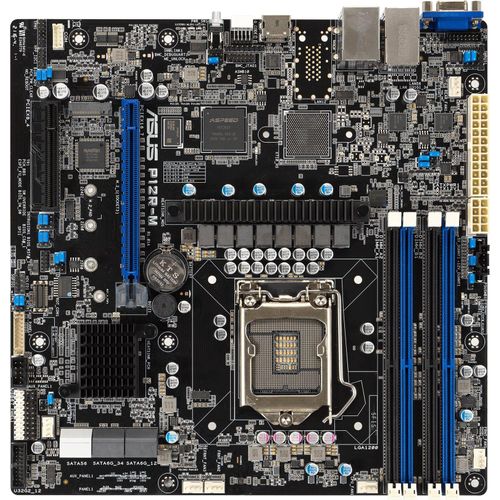 ASUS P12R-M microATX 1x LGA 1200 DDR4 2x1G
