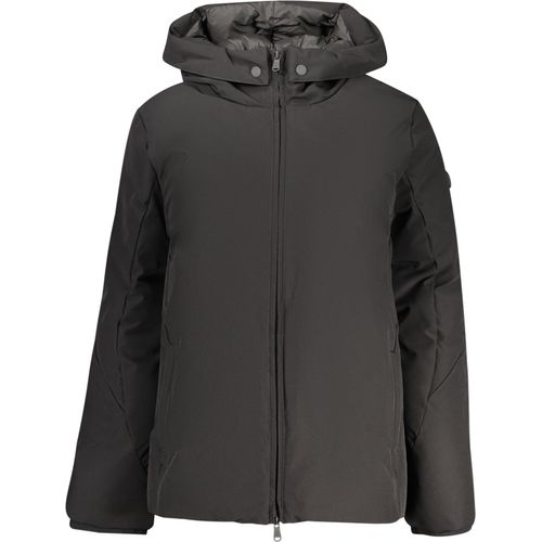 Schwarze Damenjacke mit Kapuze – Nachhaltige 2-Lagen-Jacke für Sie